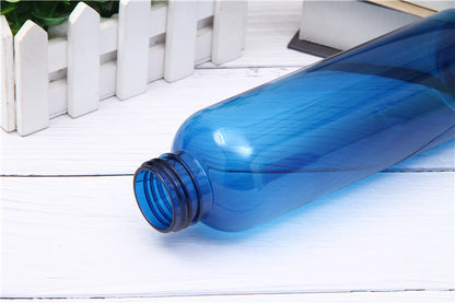 18 Oz. Clear Plastic Water Bottles With Carrying Strap
