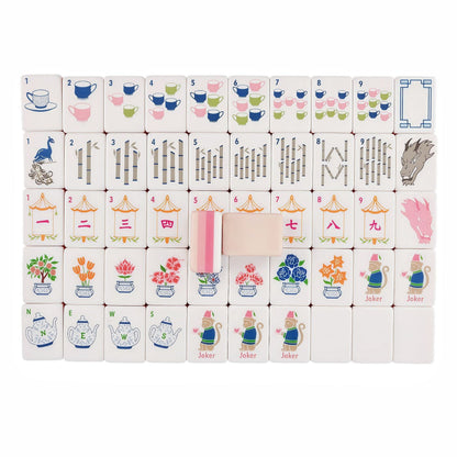 Mahjong Tile Set with 166 Premium Mahjong Tiles 30#