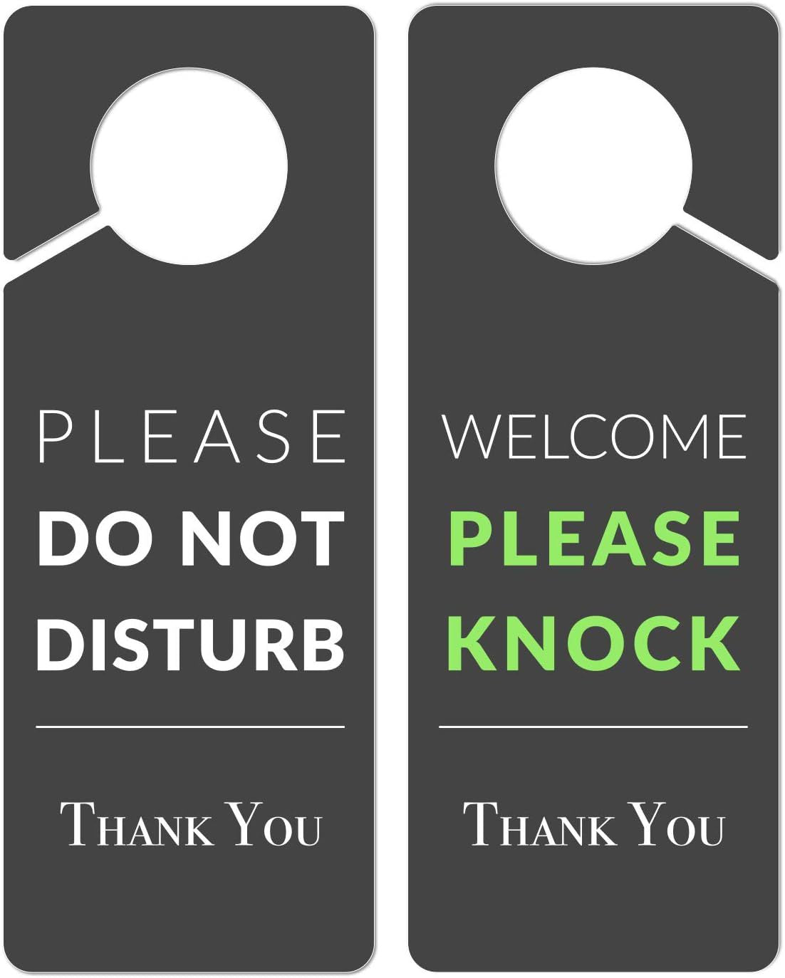 Custom PVC Door Hanger W/A Slit