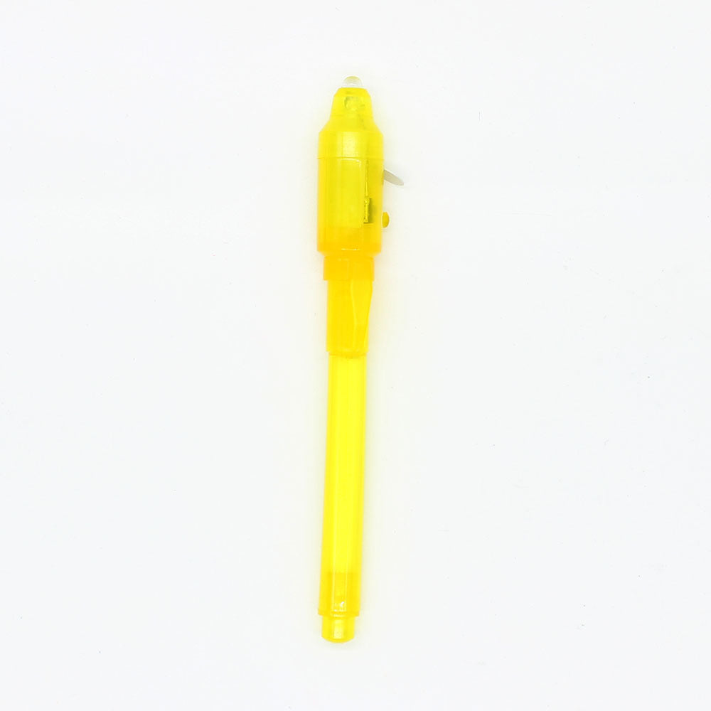Light Invisible Ink Pen W/ UV Led Light