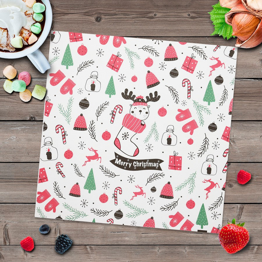 10" x 10" Greaseproof Paper Food Sheets
