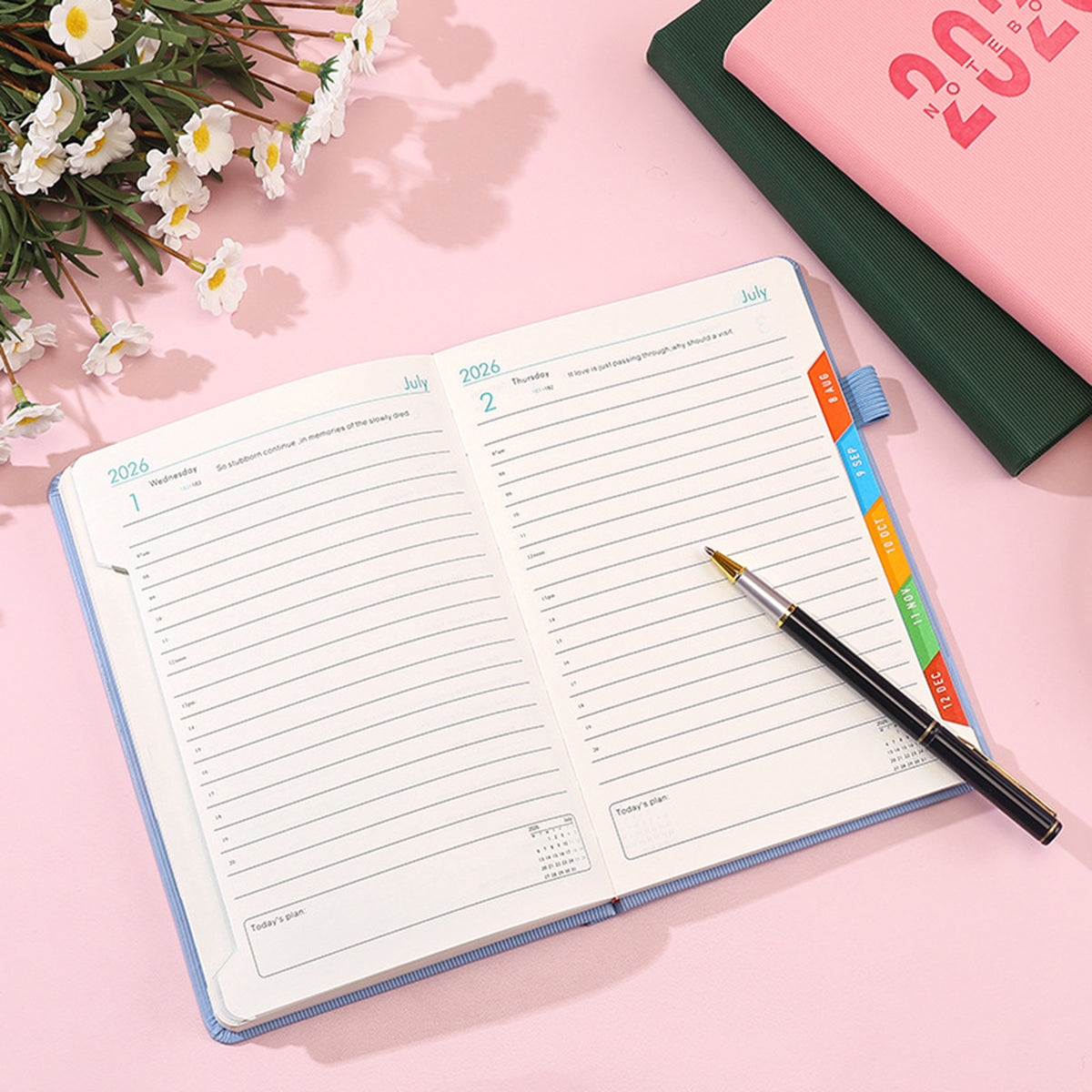 Planner - 12-Months Planner Weekly and Monthly