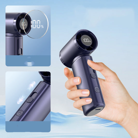3000mAh High Speed Handheld Fan Portable High Power Turbo Fan