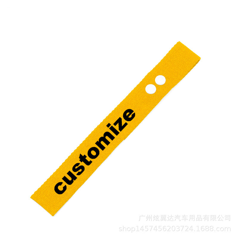 Premium Personalized Twill Cotton Luggage Strap Travel ID Tag Bag Claim Tag Airline Bag Tag