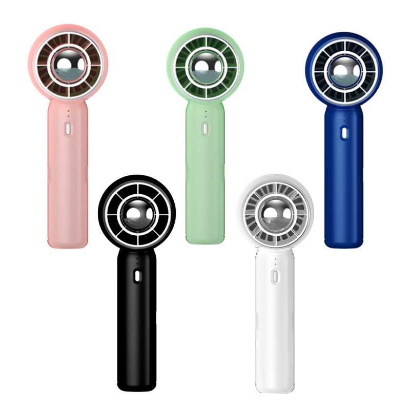 Portable Fan Small Handheld Fan For Outdoor Rechargeable Mini Fan Desk Fan With Phone Stand