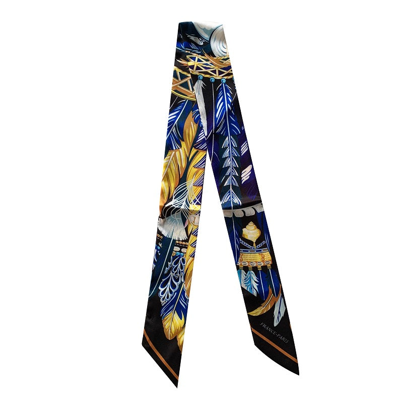 35" x 2" Women's Purse Bag Scarf Handbag Handle Ribbon Scarf Head Scarf Hair Neck Scarves #1