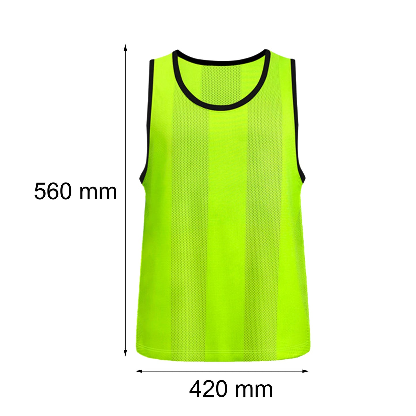 Mesh Stripe Basketball Jersey Team Practice Vests for Youth Kids