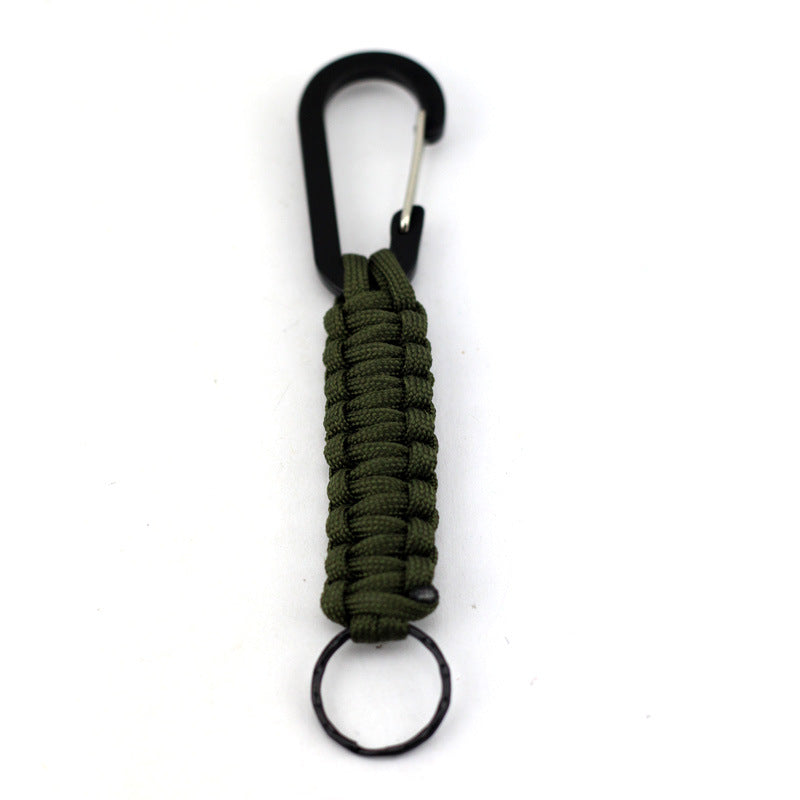 Paracord Carabiner Keychain Key Ring