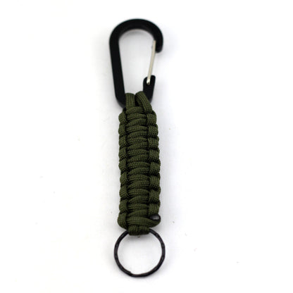 Paracord Carabiner Keychain Key Ring