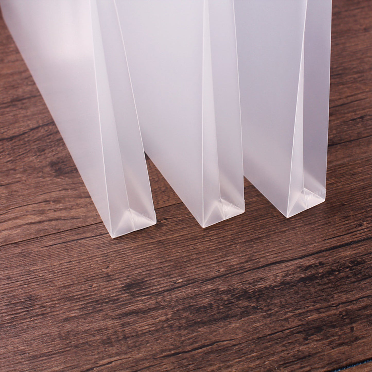 Clear Zip Plastic Envelopes A4 Zipper Document Folder Letter File Folders Expanding Envelope (Label)