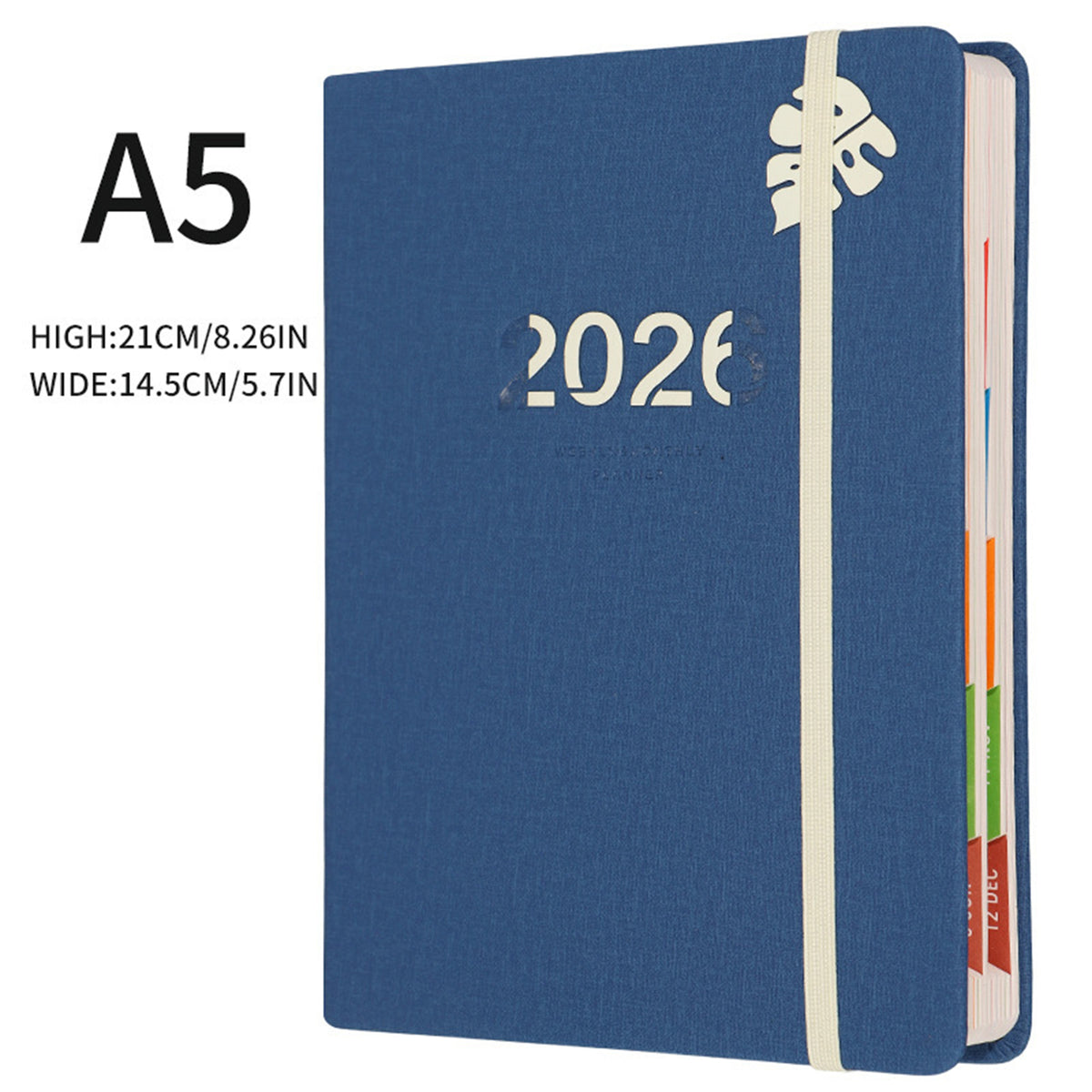 Daily Planner – Undated Planning Notebook with Hourly Schedule