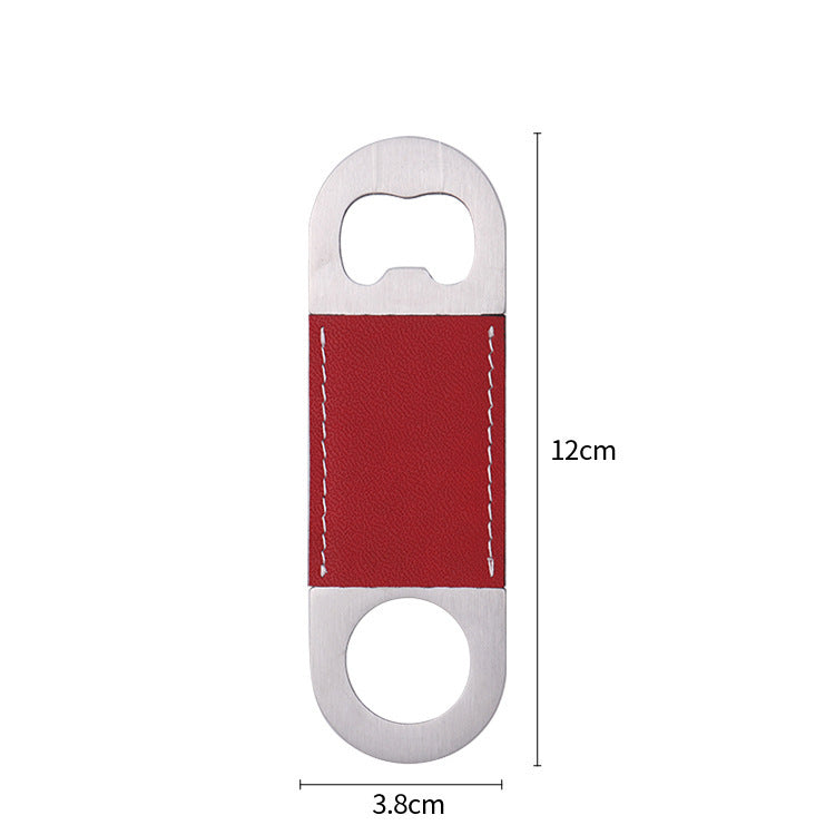 PU Leather Double Headed Opener