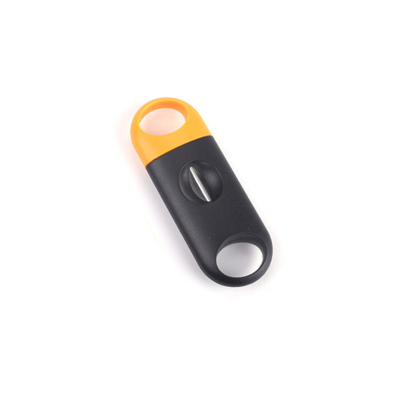 Stainless Steel V-Shaped Plastic Cigar Cutter
