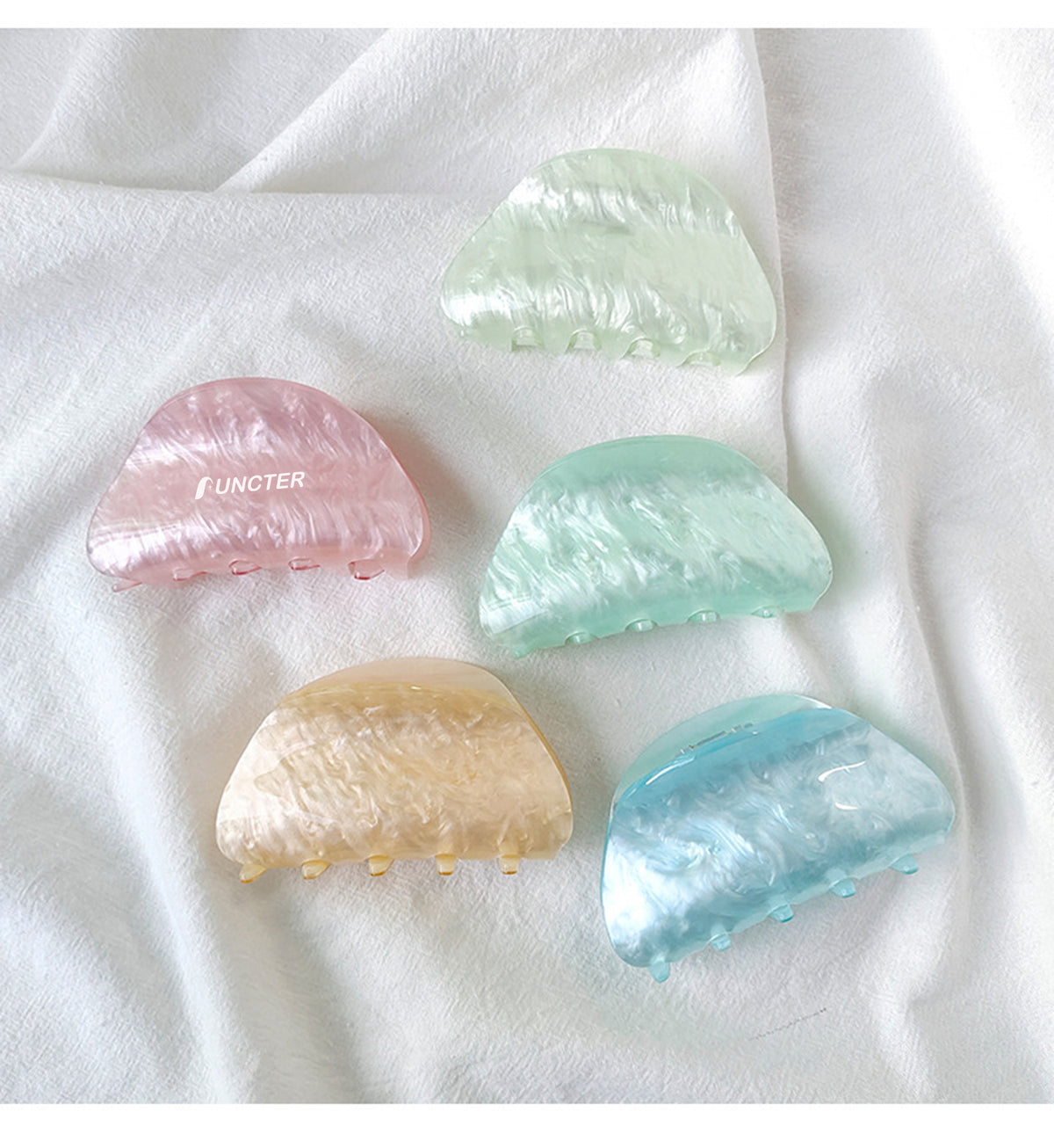 Acrylic Hair Claw Clips