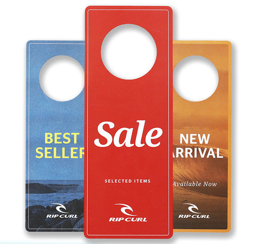 Custom PVC Door Hanger/Top Selling Card