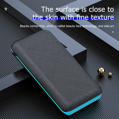20000 mAh Solar Charger & Wireless Power Bank W/ LED Light