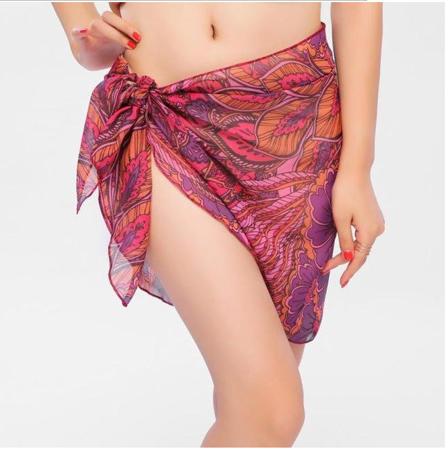 Beach Sarong Coverup W/Full Page Printing