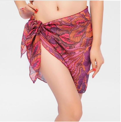 Beach Sarong Coverup W/Full Page Printing