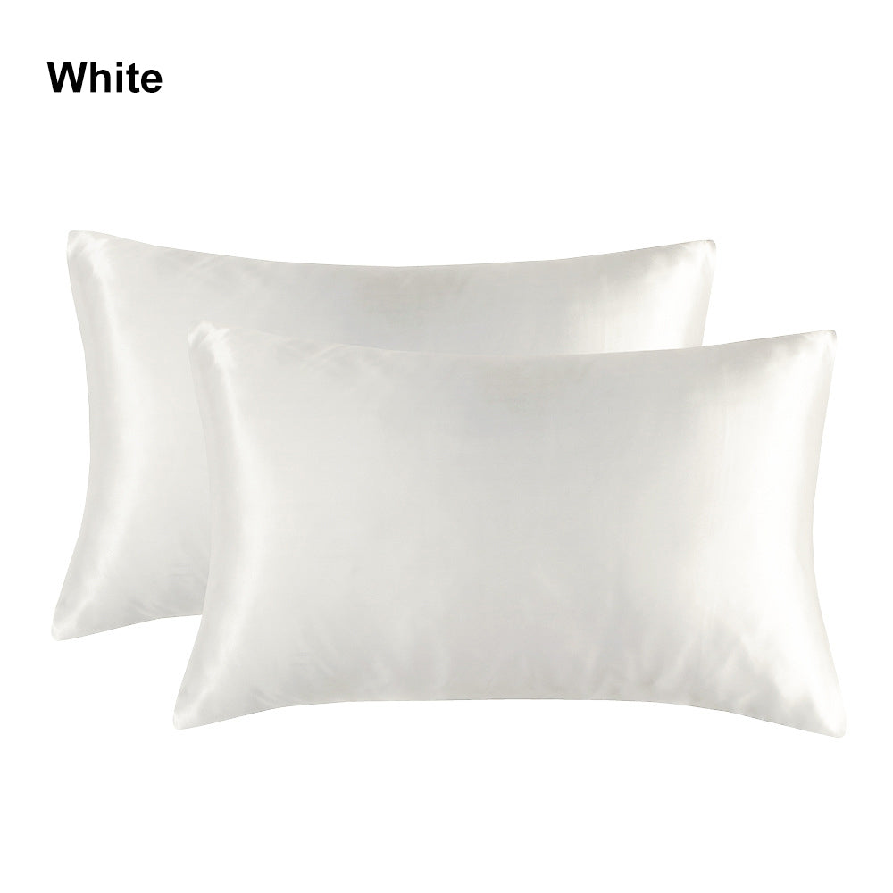 20 x 30" Premium Square Satin Silk Throw Pillowcase - Envelope Closure