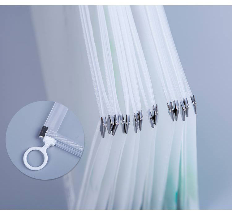 Frosted Matt Zip Plastic Envelopes A5 Zipper Document Folder Letter File Folders Expanding Envelope