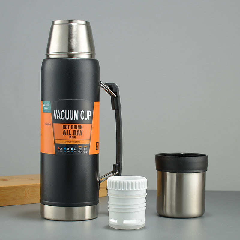 40 Oz/1200ml Water Bottle Vacuum Insulated Stainless Steel Bottle Thermal Bottle With Handle