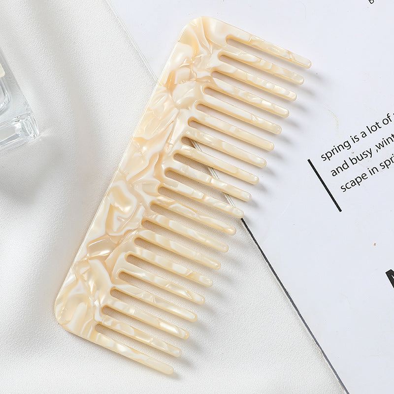 Acetate Hair Detangler Comb for Wet And Dry