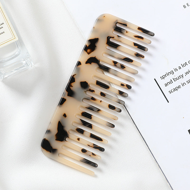 Acetate Hair Detangler Comb for Wet And Dry