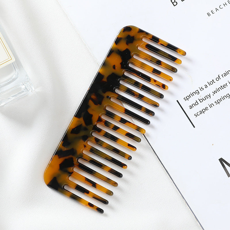 Acetate Hair Detangler Comb for Wet And Dry