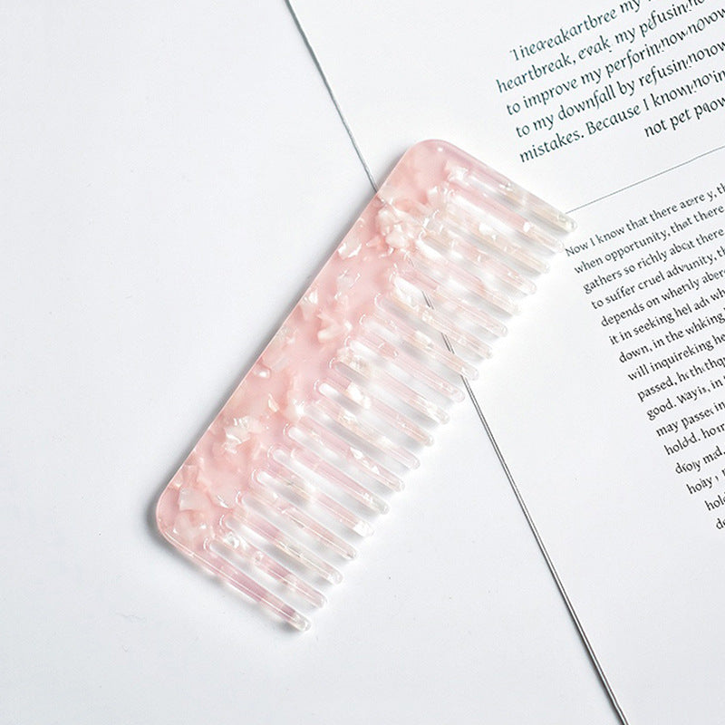 Acetate Hair Detangler Comb for Wet And Dry