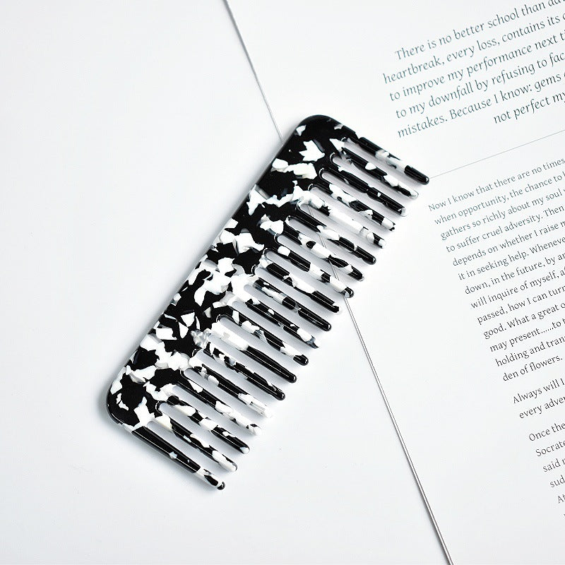 Acetate Hair Detangler Comb for Wet And Dry