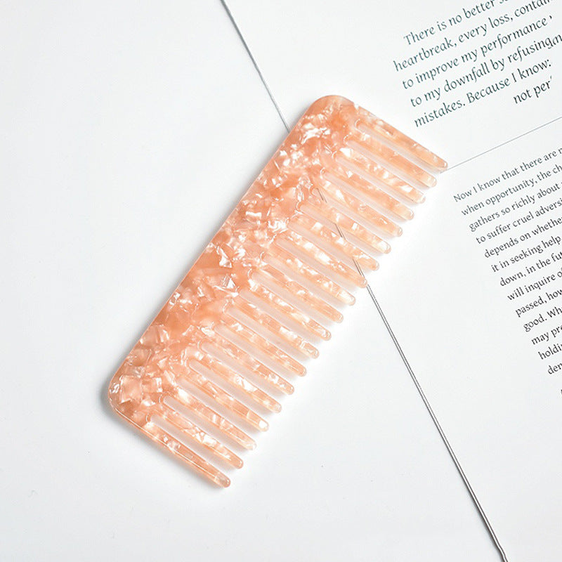 Acetate Hair Detangler Comb for Wet And Dry