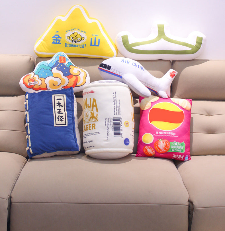 15'' to 20" Personalized Unique Stuffed Pillow Toy Custom Shaped Pillow