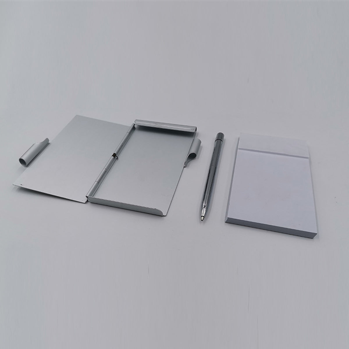 Metal Pocket Notebook with Pen