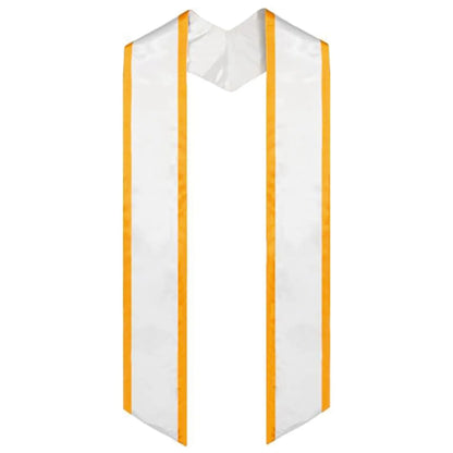 White & Gold Trim