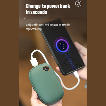 Portable Electric Hand Warmers Power Bank 10,000mAh for Winter