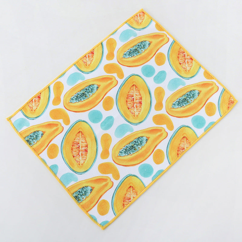 Custom Kitchen Dish Tea Towel 16 x 24"