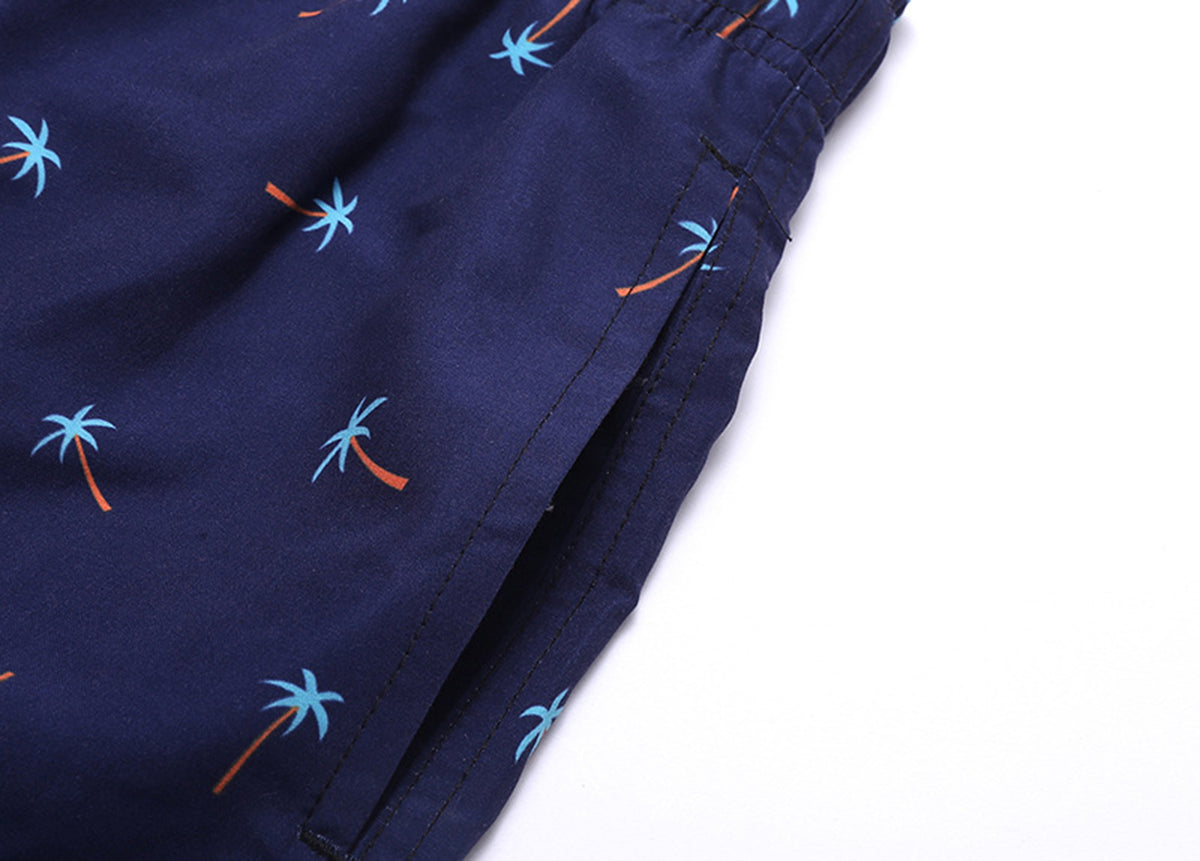 Mens Linen Shorts Casual Drawstring Summer Beach Wear