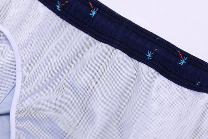 Mens Linen Shorts Casual Drawstring Summer Beach Wear