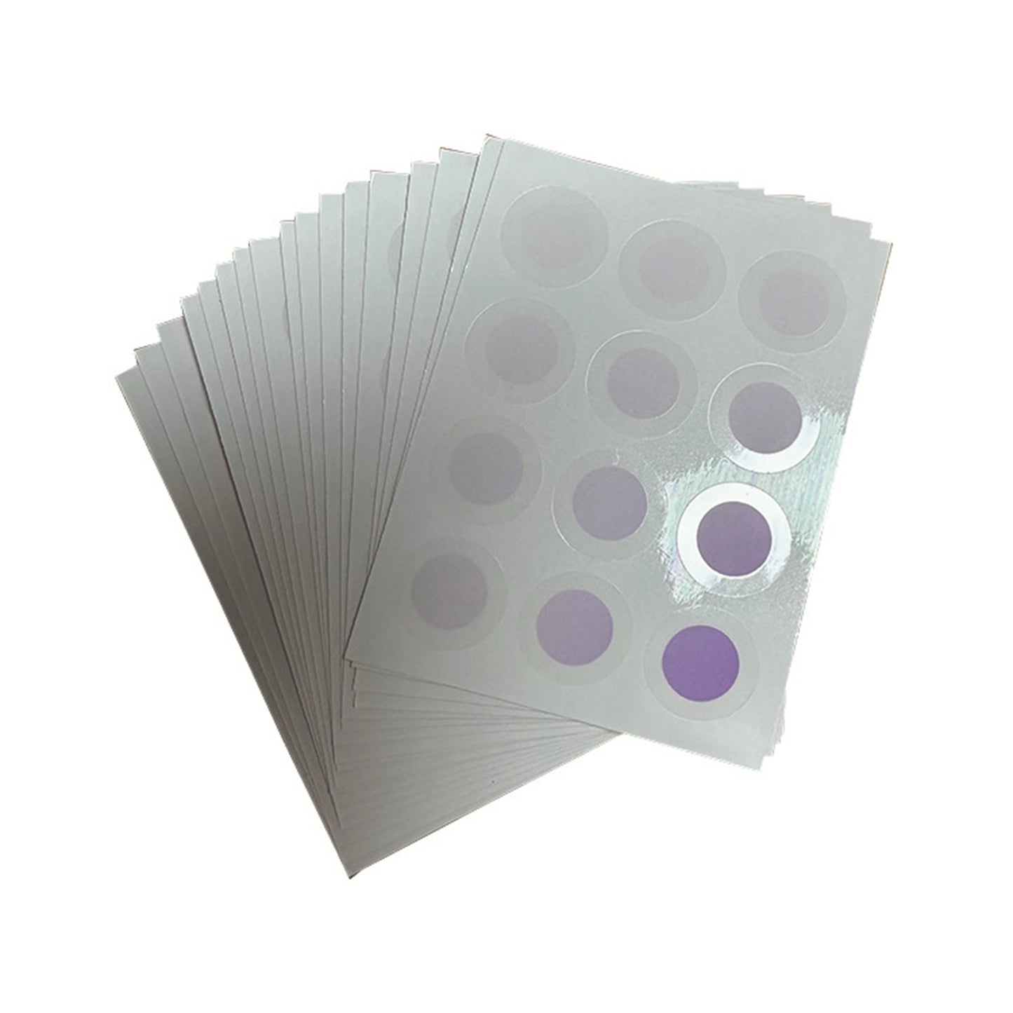12 Pcs Sunburn Alert Sticker Waterproof Detection Reminder UV Stickers for Sunscreen