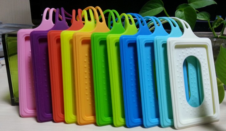 Silicone Card Holder/Luggage Tag