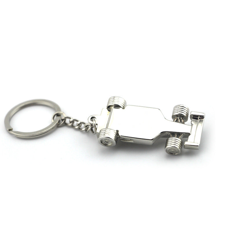 Formula Racing Car Keychain F1 Racing Car Key Tag W/ Black Packing Box