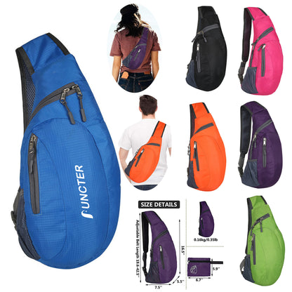Folding Sling Bag Crossbody Backpack Lightweight Packable Bags