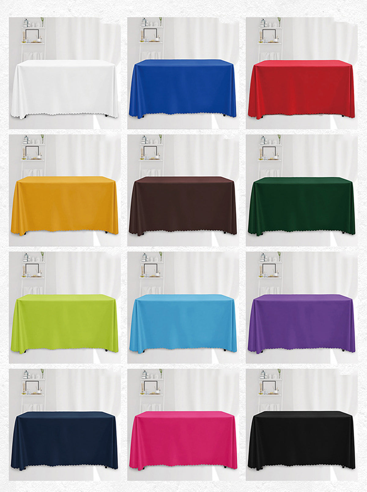 Rush 48 Hour 6' Trade Show Table Cover - 4 Sided