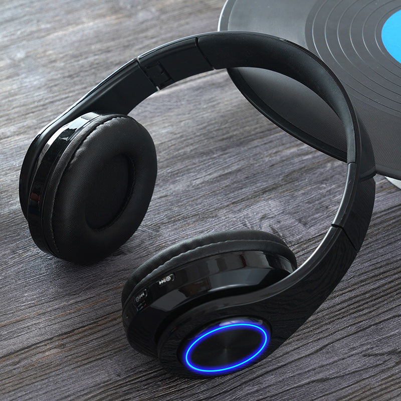 Foldable On Ear Stereo Wireless Headsets Earphone