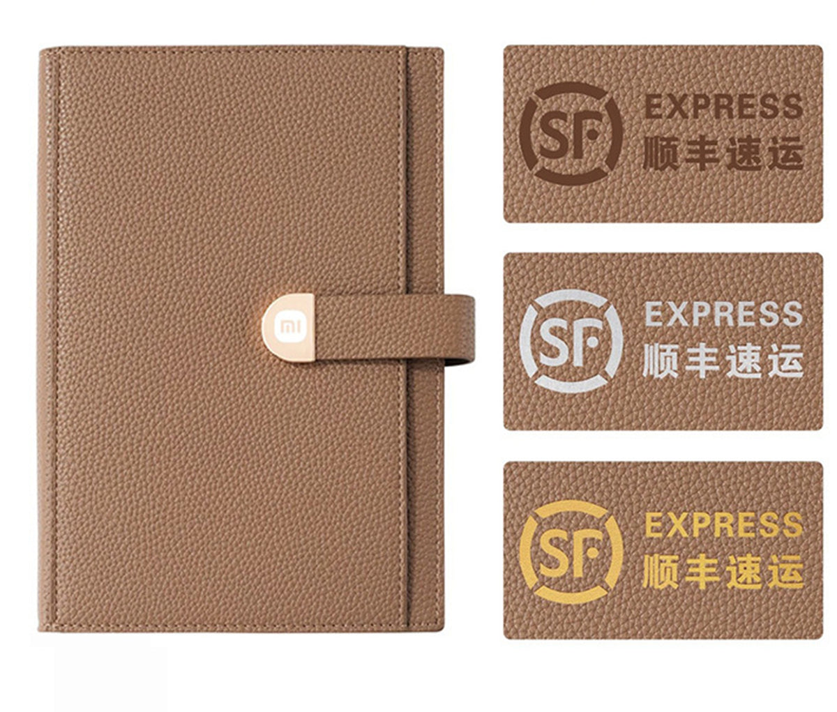 A5 PU Lether Notebook W/Buckle Closure