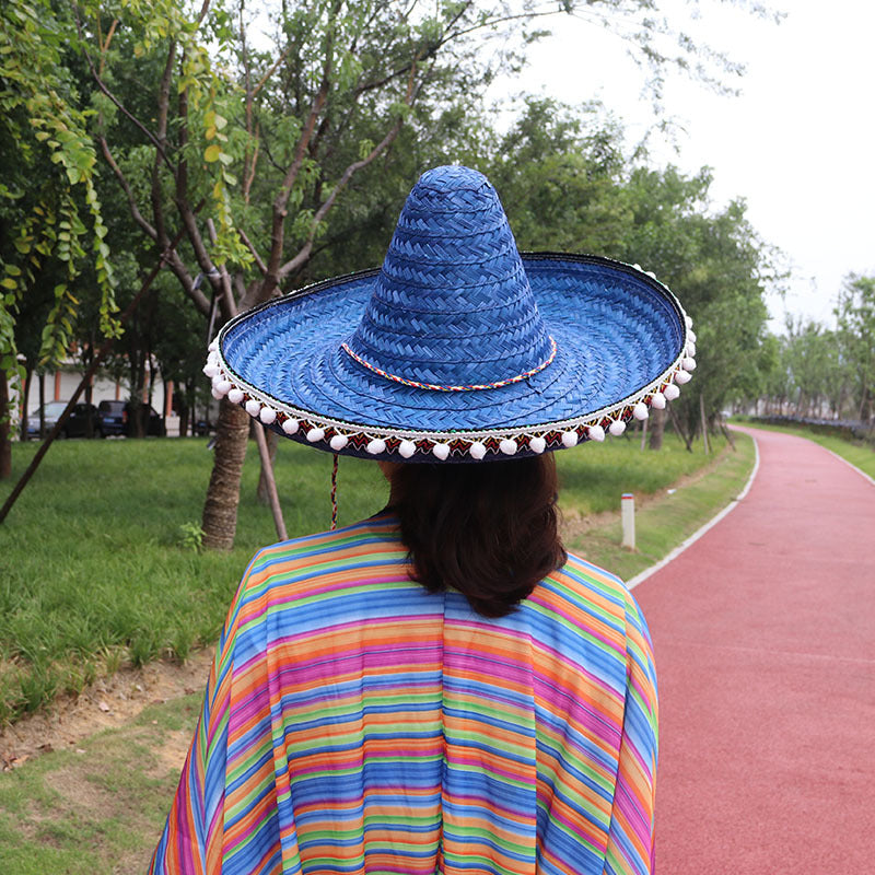 Party Sombrero Straw Hat Fiesta hat Beach Hat Sun Hat