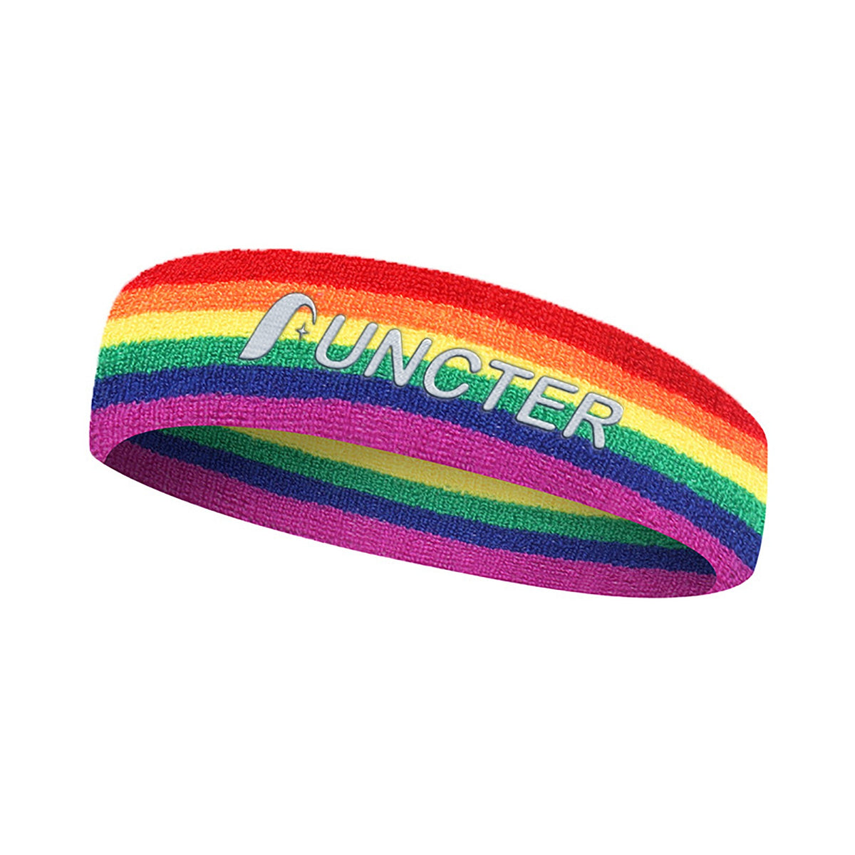 Rainbow Color Terry Cloth Headband