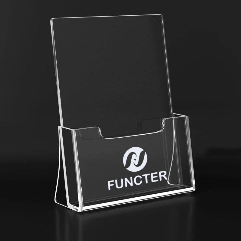 Acrylic Brochure Holder 9.2" x 8.7" x 3"