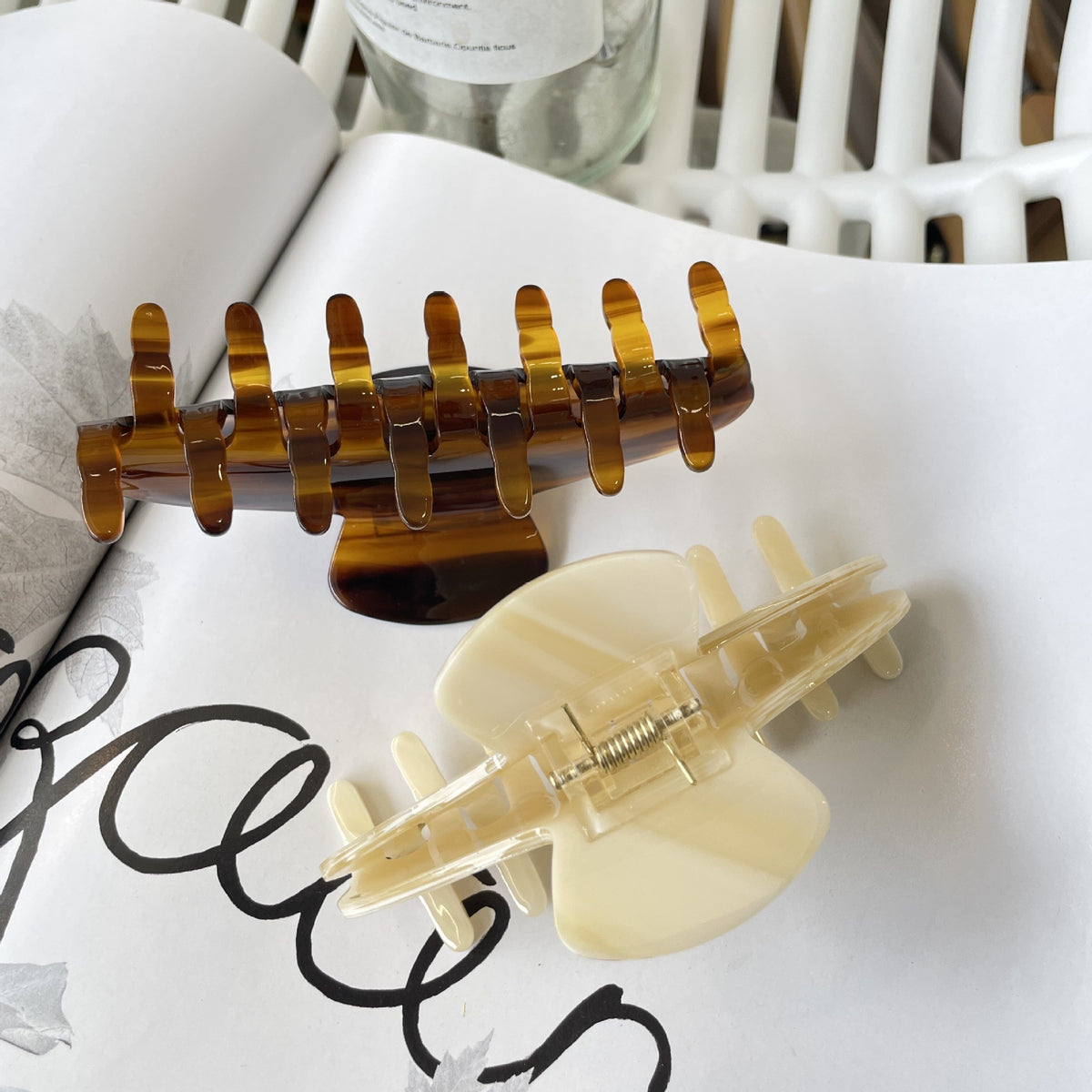Acetate Hair Claw Clips Hair Clips