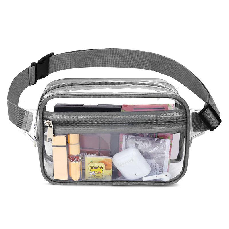 Clear PVC Crossbody Bag Waist Bag